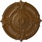 Ekena Millwork Attica Acanthus Leaf Ceiling Medallion (Canopies up to 4 5/8"), 53 1/2"OD x 3 1/2"P, Smokey Topaz CM53ATSTF - alternate 1